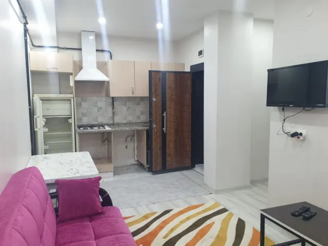 Güvenli Aile Apartmanı 1+1 Daire
