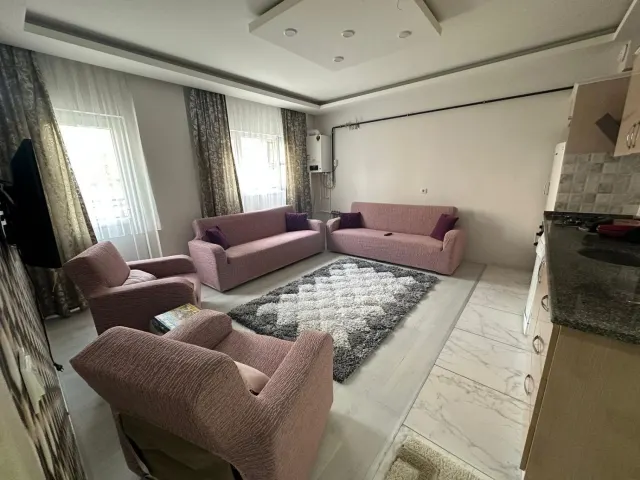 2+1 Eşyalı Balkonlu Daire